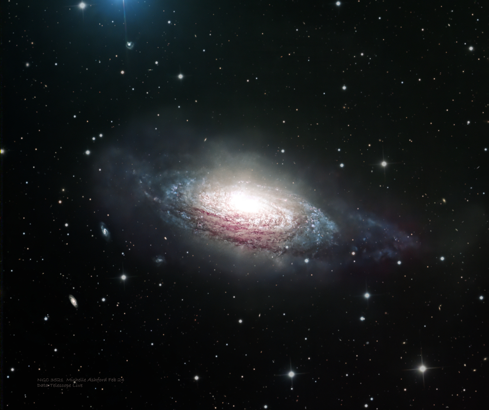 NGC 3521 Telescope Live